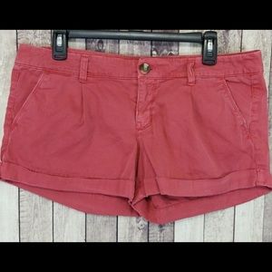 American Eagle Stretch cuffed shorts